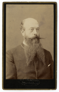 221183 Portret van G.M. Blankenheym, geboren 1842, lid van de gemeenteraad van Utrecht (1889 -1895), overleden 1910. ...